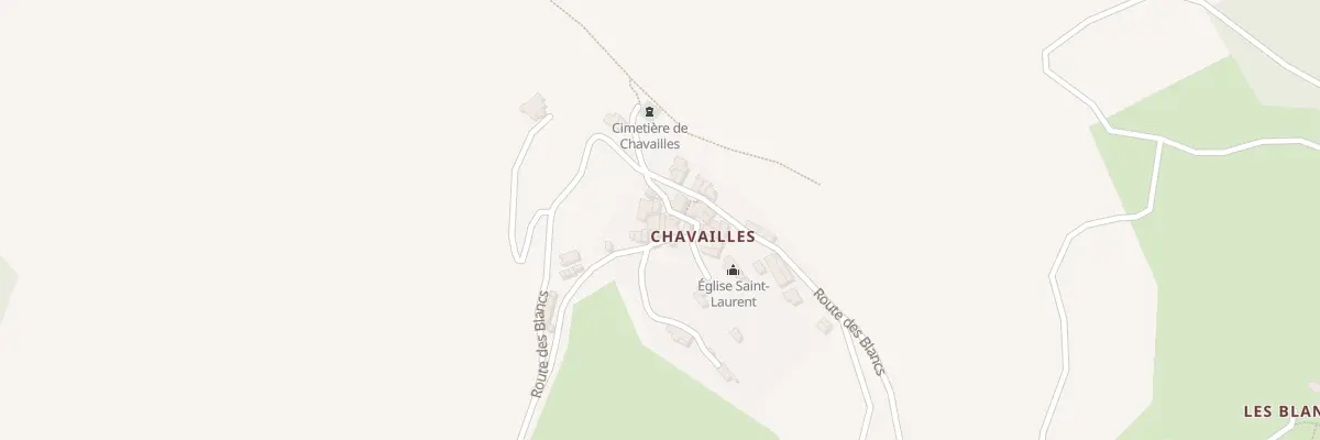 Plan du 5013 Chavailles à Prads-Haute-Bléone