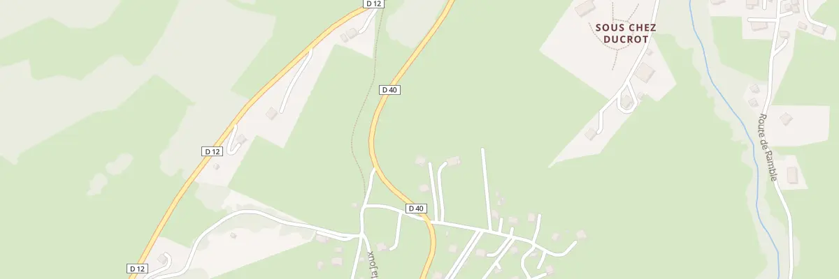 Plan du 7 Rte de Froid Lieu à Habère-Poche