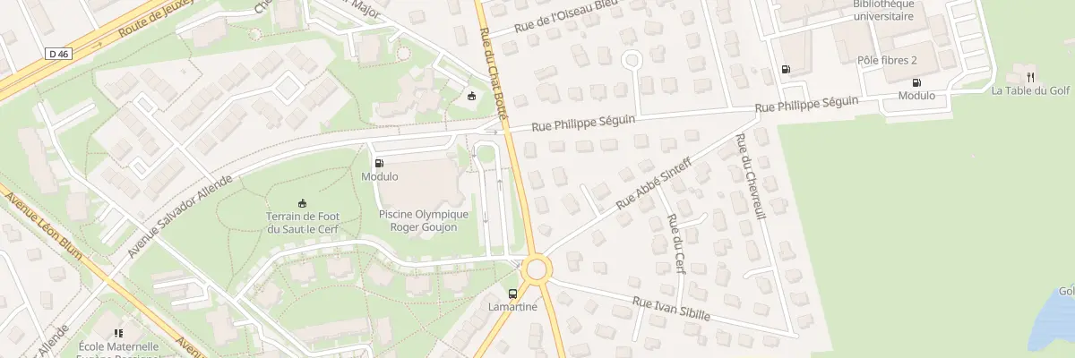 Plan du 38 Rue Alphonse de Lamartine à Épinal