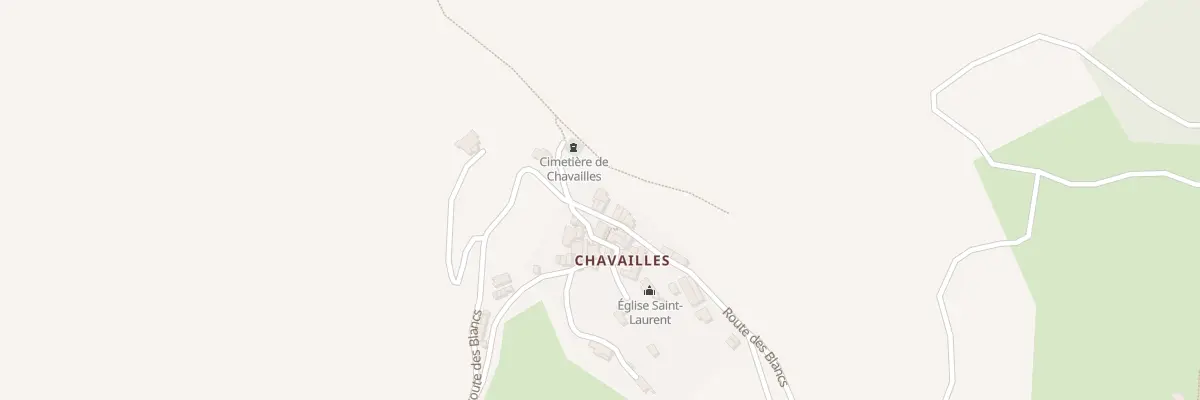 Plan du 5021 Chavailles à Prads-Haute-Bléone