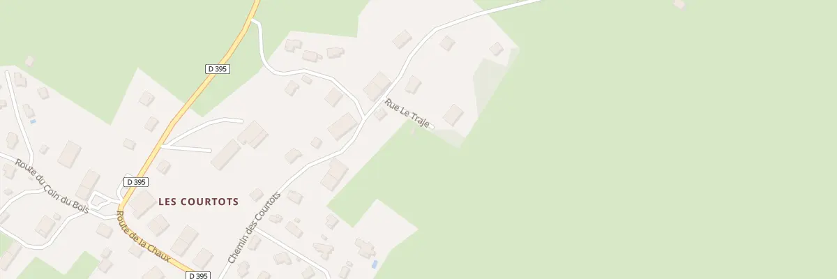 Plan du 4 Rue Le Traje à Pays-de-Montbenoît