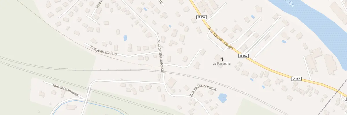 Plan du 53 Rue de Bezonfosse à Épinal