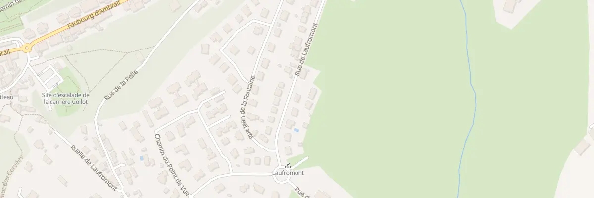 Plan du 15 Rue de Laufromont à Épinal