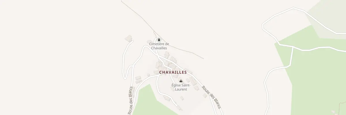 Plan du 5019 Chavailles à Prads-Haute-Bléone