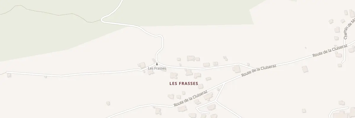 Plan du 274 Rte des Frasses à La Clusaz