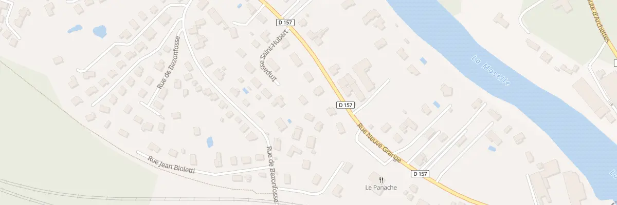 Plan du 60B Rue Neuve Grange St L à Épinal