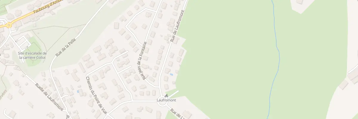 Plan du 15B Rue de Laufromont à Épinal