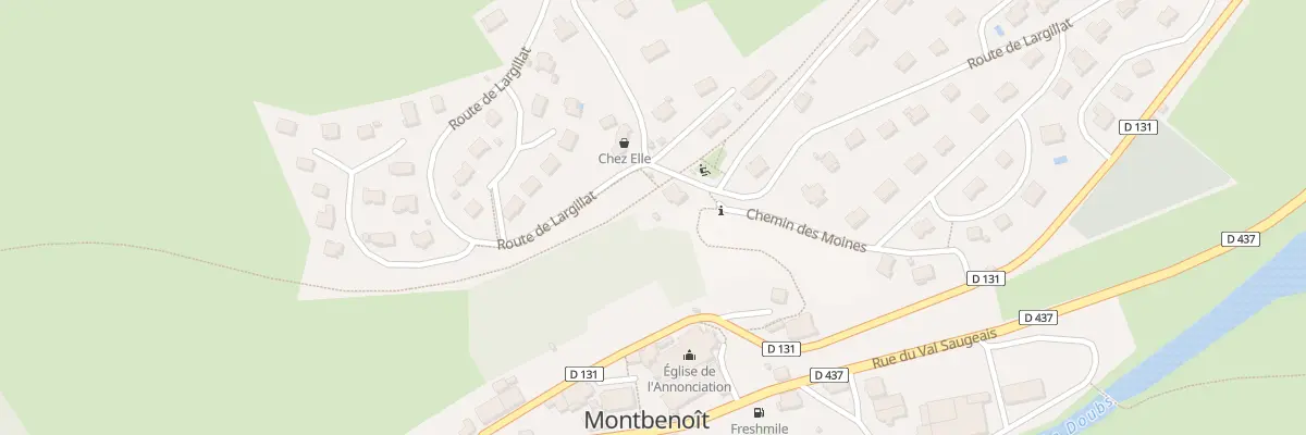 Plan du 19 Lot Champ de la Chapelle à Pays-de-Montbenoît