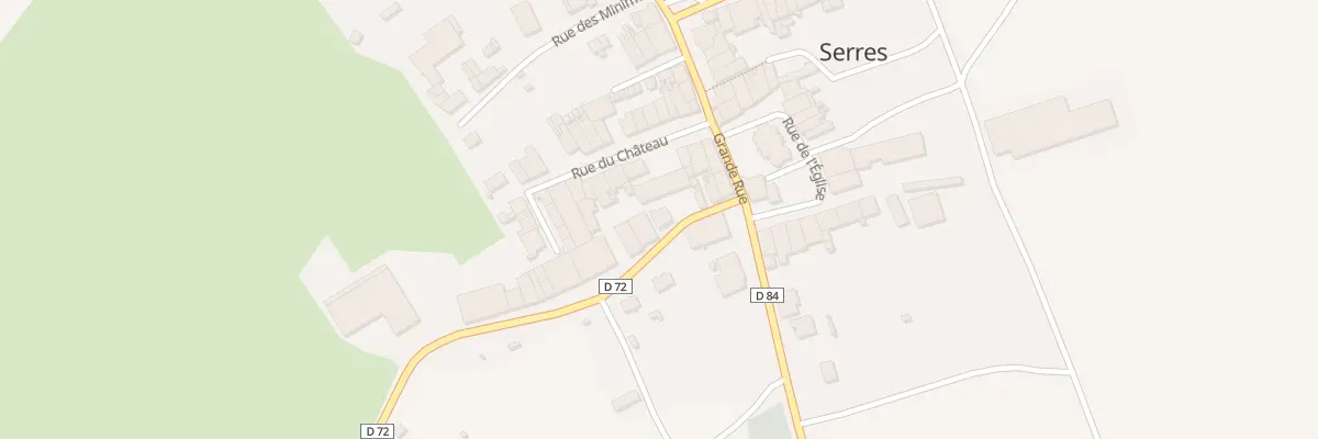Plan du 3 Rue Saint Nicolas à Serres