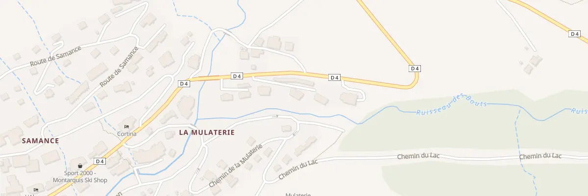 Plan du 66 Rte de la Colombière au Grand-Bornand