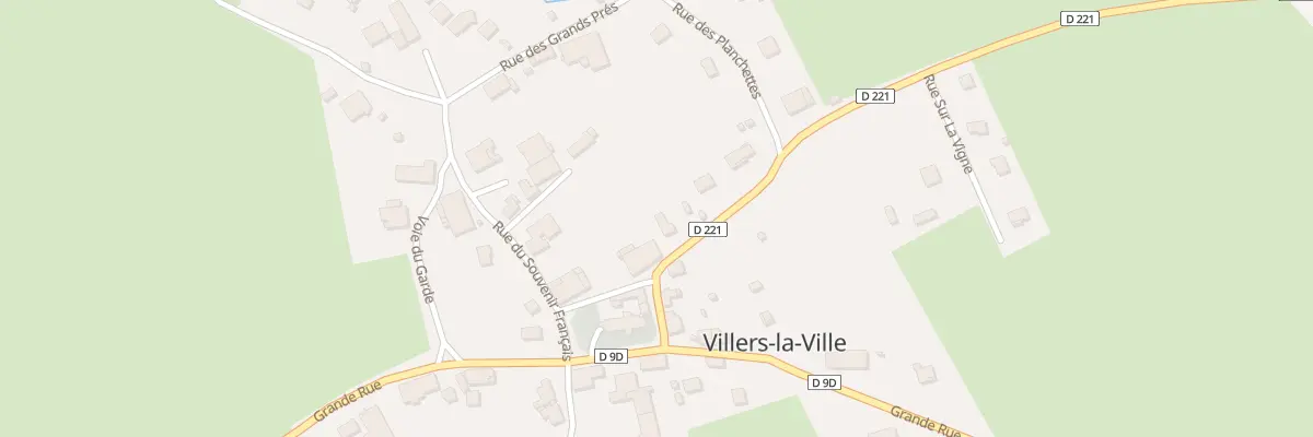 Plan du 3 Rte de Beveuge à Villers-la-Ville