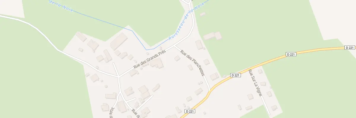 Plan du 5 Rue des Planchettes à Villers-la-Ville