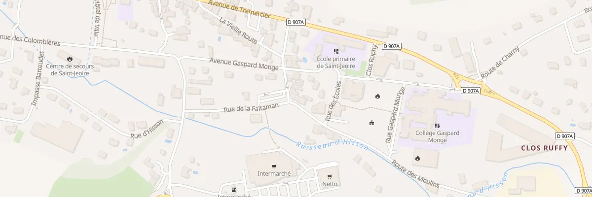 Plan du 11 Rte des Moulins à Saint-Jeoire