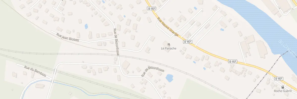 Plan du 57 Rue de Bezonfosse à Épinal