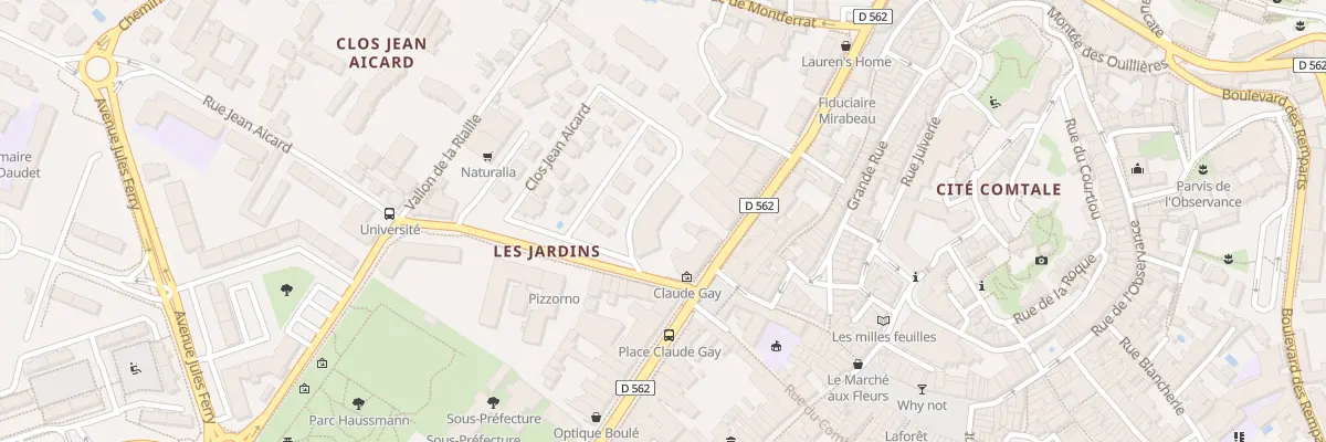 Plan du 4 Clos Jean Aicard à Draguignan