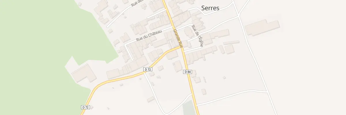 Plan du 3 Grande Rue à Serres