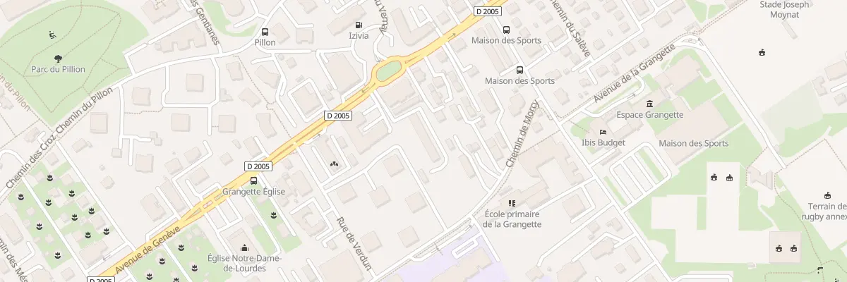 Plan du 86B Av du Gen de Gaulle à Thonon-les-Bains