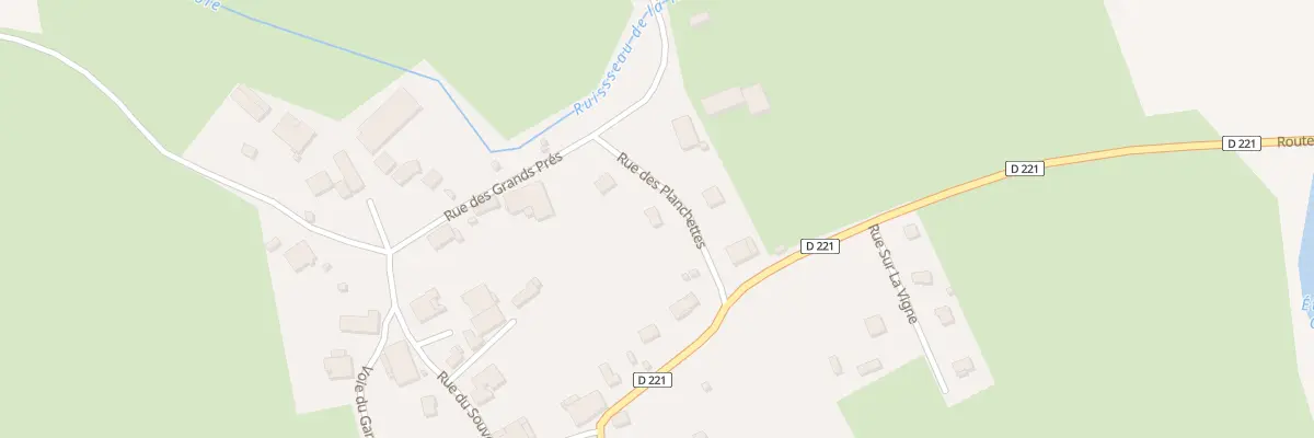 Plan du 3 Rue des Planchettes à Villers-la-Ville