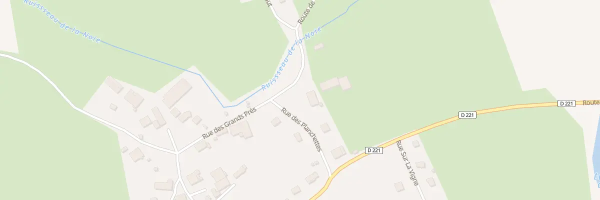Plan du 6 Rue des Planchettes à Villers-la-Ville