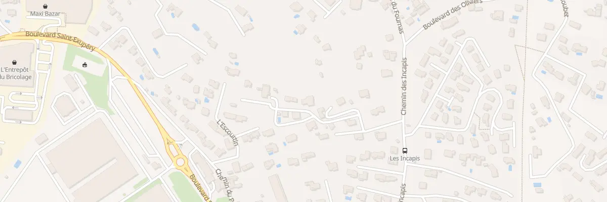Plan du 132A Che des Incapis à Draguignan