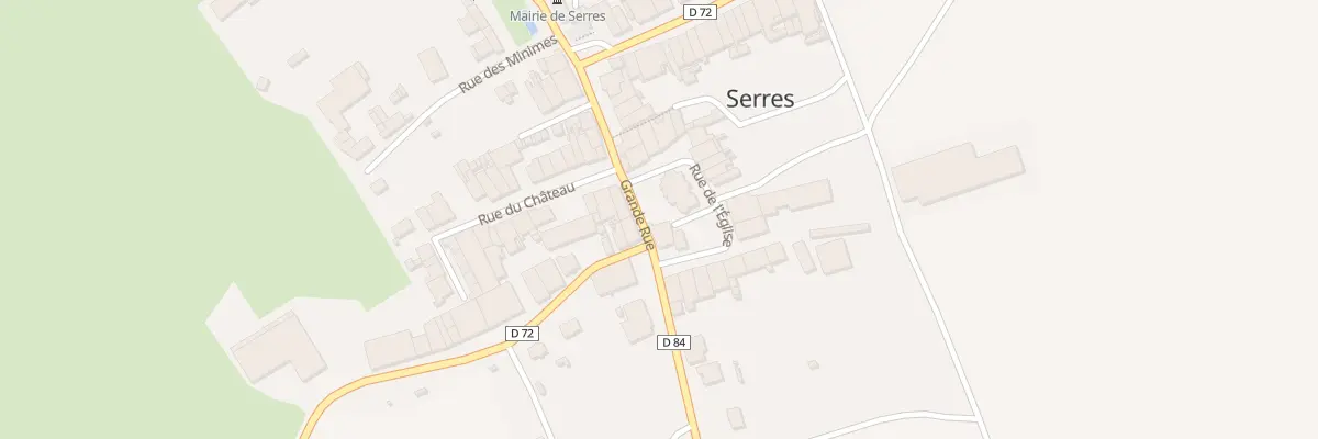 Plan du 4 Grande Rue à Serres