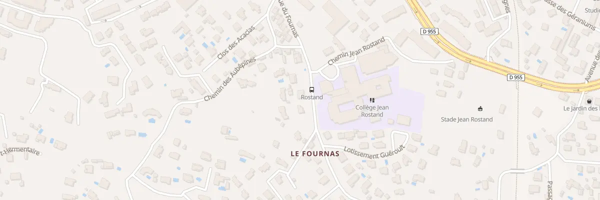 Plan du 356 Av du Fournas à Draguignan
