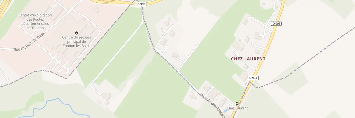 Plan du 11 Che des Tappaz à Thonon-les-Bains