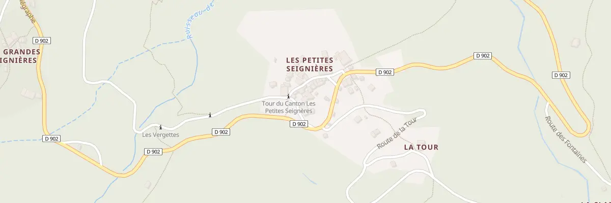 Plan du 5129 Les Petites Seigneres à Saint-Martin-d’Arc