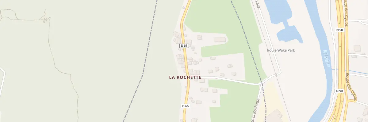 Plan du 292 Rue des grands champs à Rognaix
