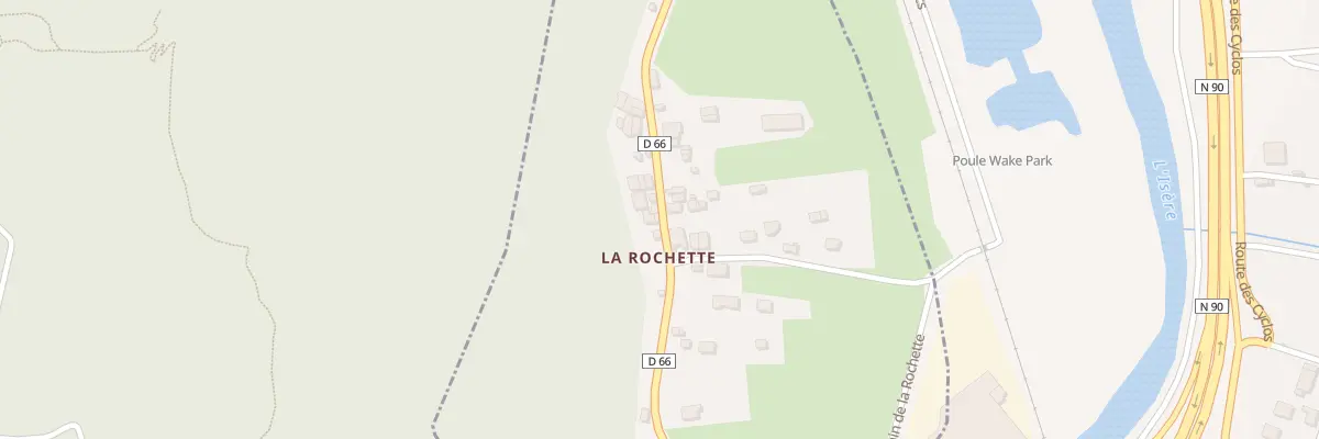 Plan du 312 Rue des grands champs à Rognaix