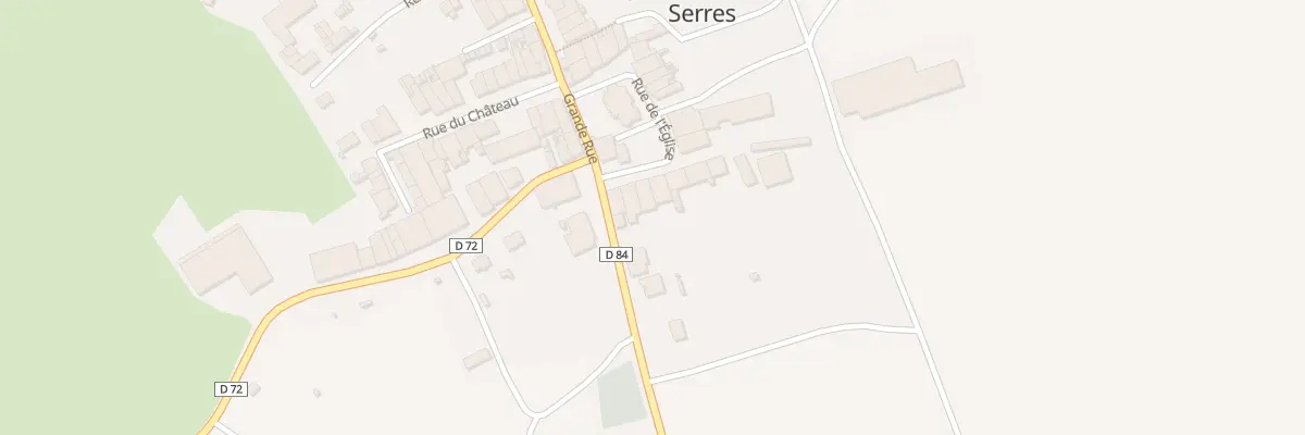 Plan du 6 Rue de l’Église à Serres