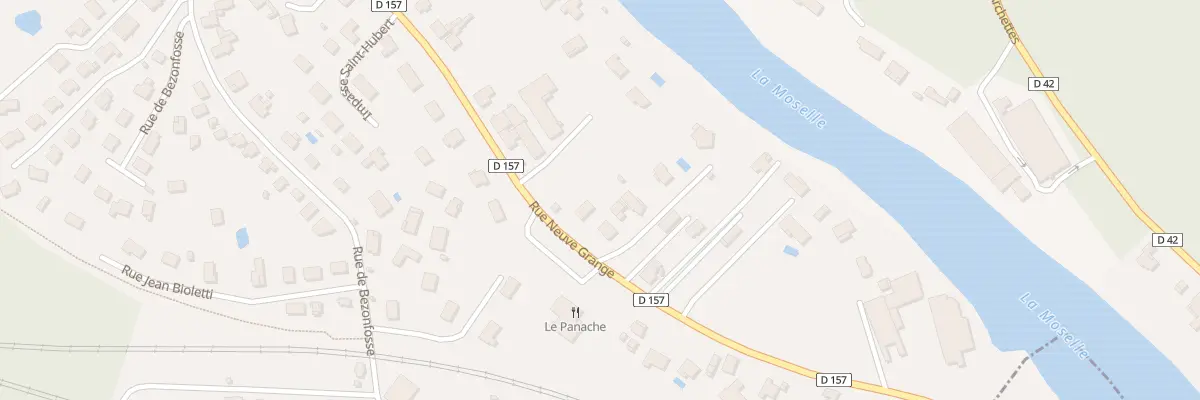 Plan du 125 Rue Neuve Grange Saint L à Épinal