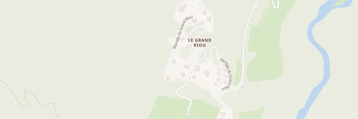 Plan du 700 Mte du Grand Riou à Méolans-Revel