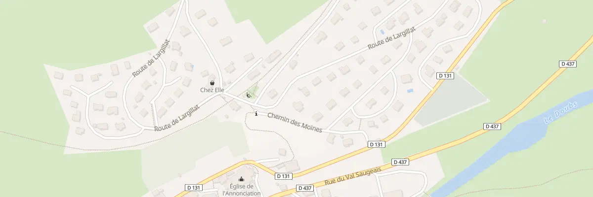 Plan du 17 Lot Champ de la Chapelle à Pays-de-Montbenoît