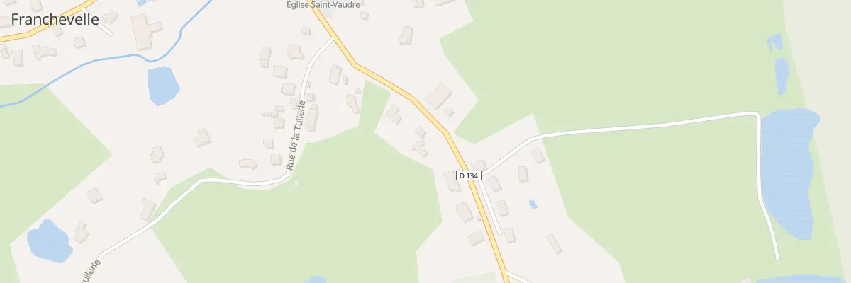Plan du 12 Rue du Baron Bouvier à Franchevelle