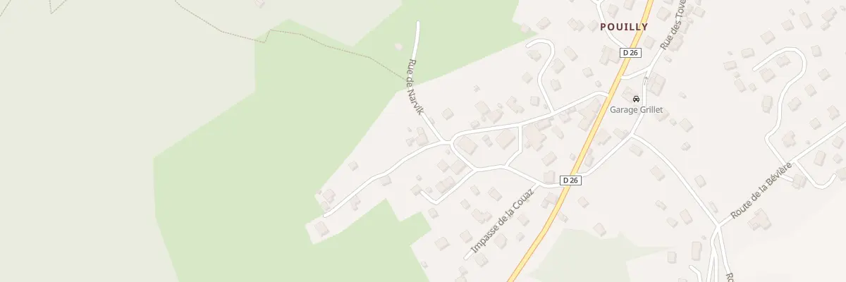 Plan du 240 Rue de Narvik à Saint-Jeoire