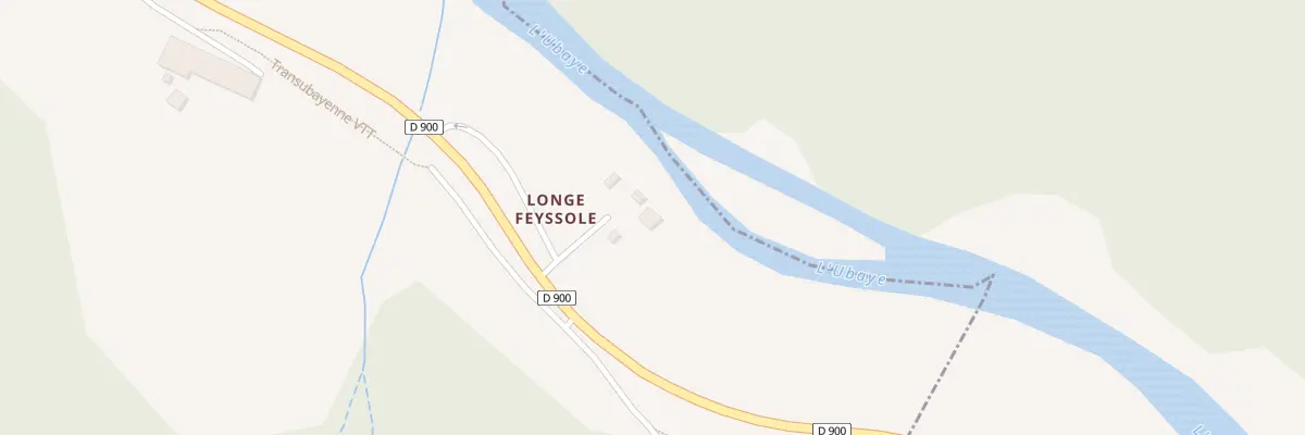 Plan du 4800 Rte des Séolanes au Lauzet-Ubaye