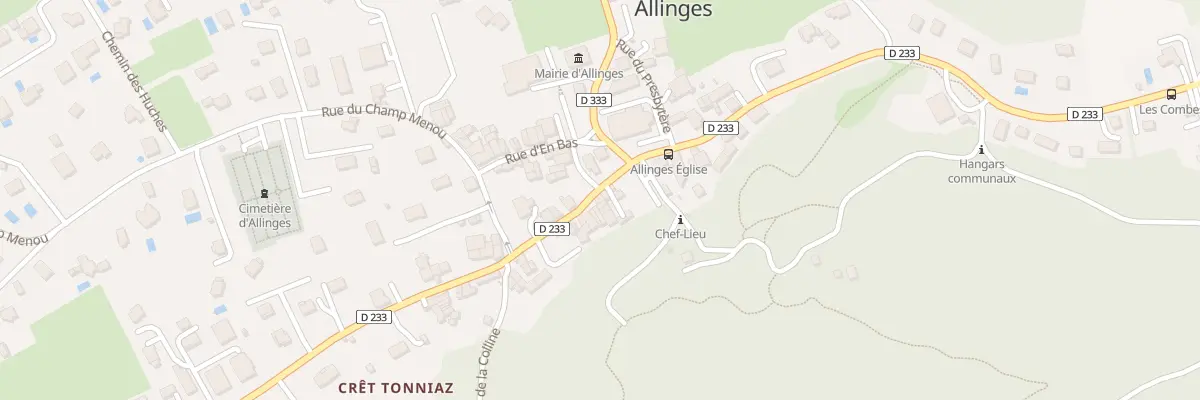 Plan du 37 Rue d’en haut à Allinges