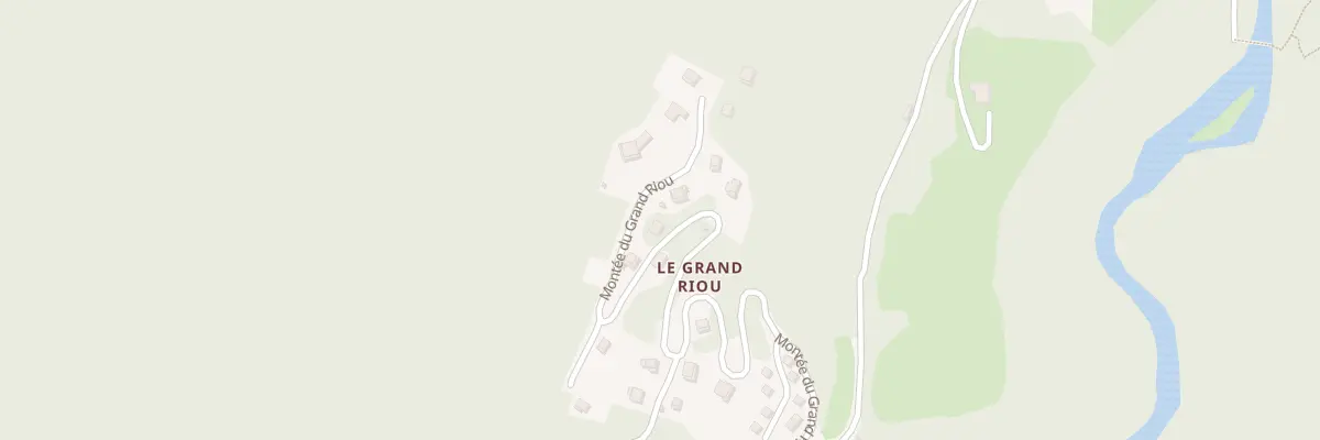 Plan du 800 Mte du Grand Riou à Méolans-Revel