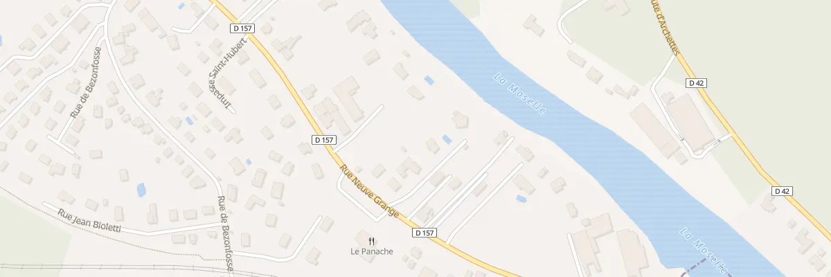 Plan du 125 Rue Neuve Grange St L à Épinal