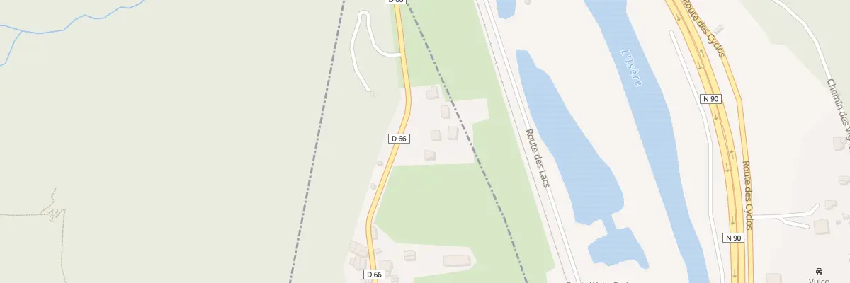 Plan du 73 Rue des grands champs à Rognaix