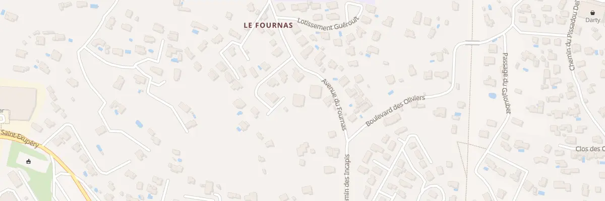 Plan du 568 Av du Fournas à Draguignan