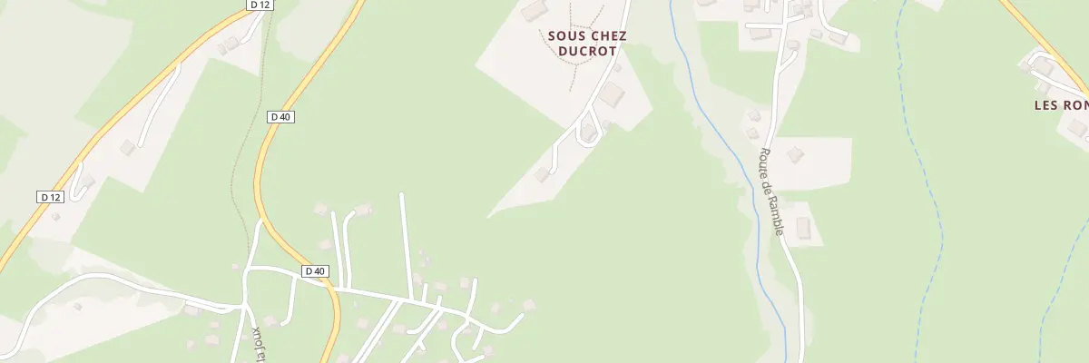 Plan du 379 Che de sous Chez Ducrot à Habère-Poche