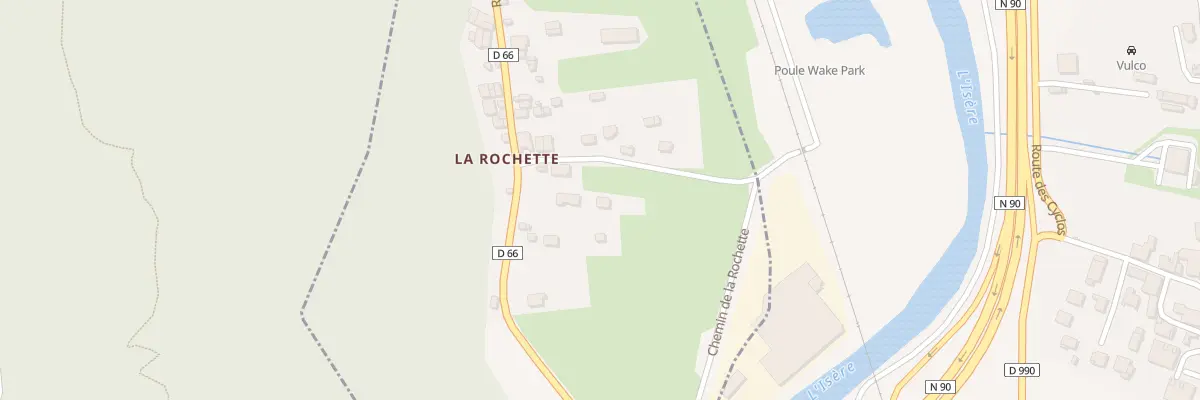 Plan du 375 Rue des grands champs à Rognaix