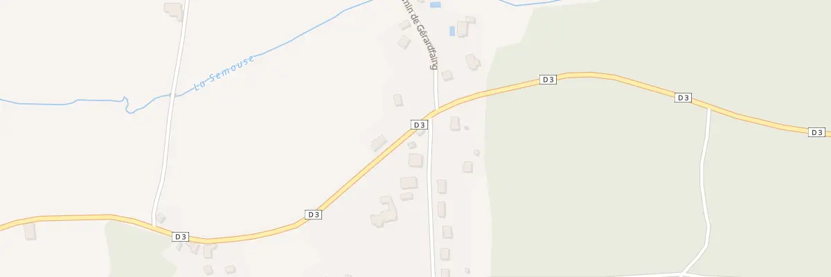 Plan du 6 Haussonville à Bellefontaine