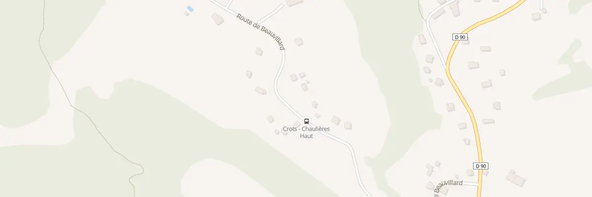 Plan du 5487 Les Chaulieres à Crots