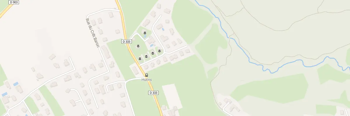 Plan du 265 Rue du crêt baron à Allinges