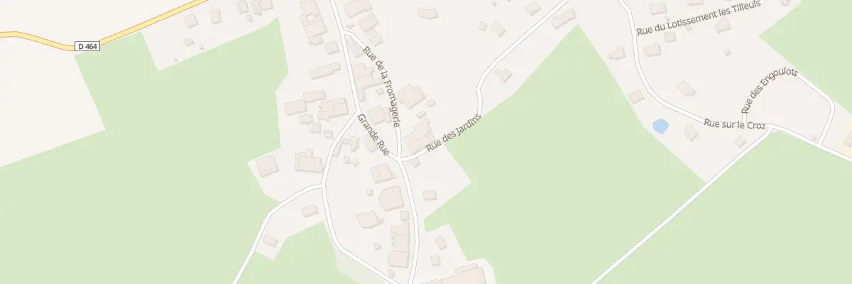 Plan du 1 Rue des Jardins à Servin
