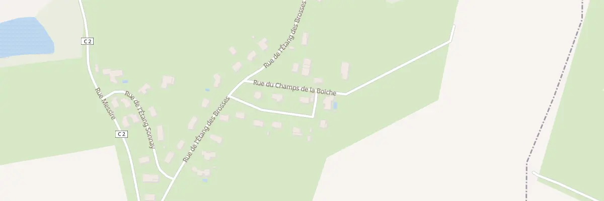 Plan du 5 All de la Dame à Franchevelle