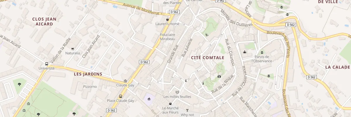 Plan du 31 Grande Rue à Draguignan